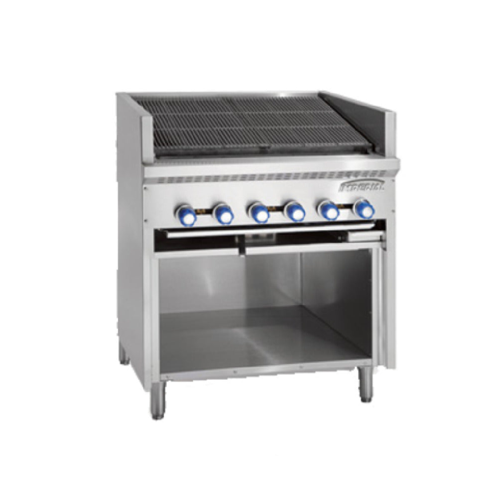 Imperial IABF-72_LP Steakhouse Charbroiler Gas Floor Model