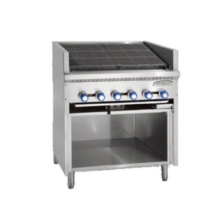 Imperial IABF-48_NAT Steakhouse Charbroiler Gas Floor Model