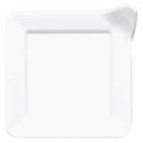 Elite Global Solutions B475SQ-W Plate 4-3/4" X 7/8"H Square