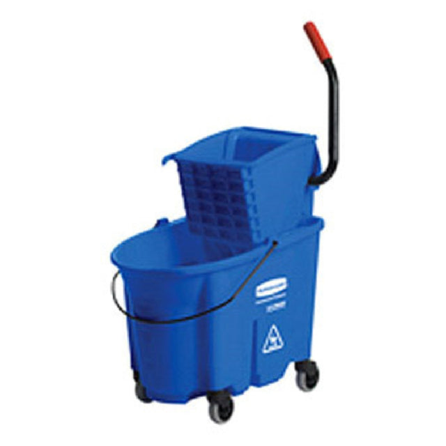 Rubbermaid FG758888BLUE - WaveBrake® Mopping Combo, 35 Qt. Bucket Capacity, Reduces Splashing