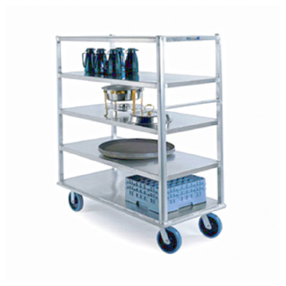 Lakeside 4567 Extreme Duty Queen Mary Banquet Cart (5) Solid Shelves Shelf Size 27"x 64"