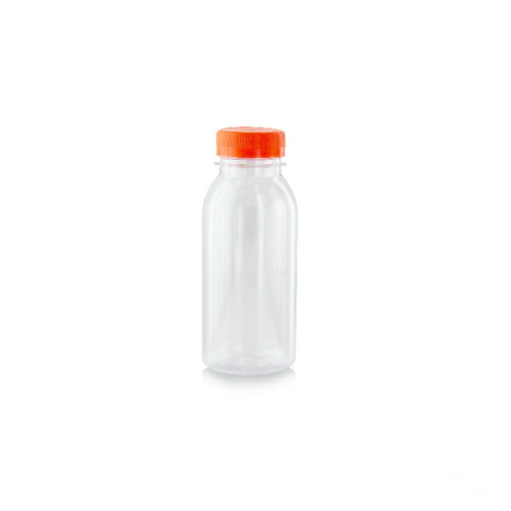 PacknWood 210BOUT252 - Bottle With Orange Cap, 7.8 Oz., Reusable