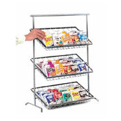 Hubert 16830 - Display Stand, 3-tier, 23" X 12" X 30"H