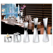 Bauscher Hepp 57.0044.6040 - Candle Holder, 7-11/16"H (195mm), 18/10 Stainless Steel