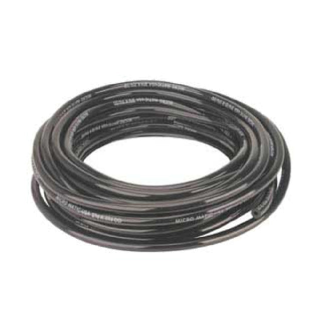 Micro Matic 547B600 3/16" I.D. Black Vinyl Hose 50' Coil