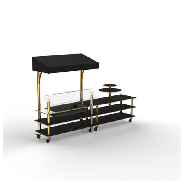 Steelite MGCMLE04MBBW Display Station Mixed Materials (minimum = Case Quantity 1 Per Case) (repack Item)