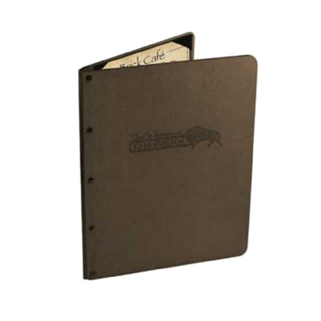 Menu Solutions HB20A Menu Cover Holds 5-1/2" X 8-1/2" Inserts Double Panel