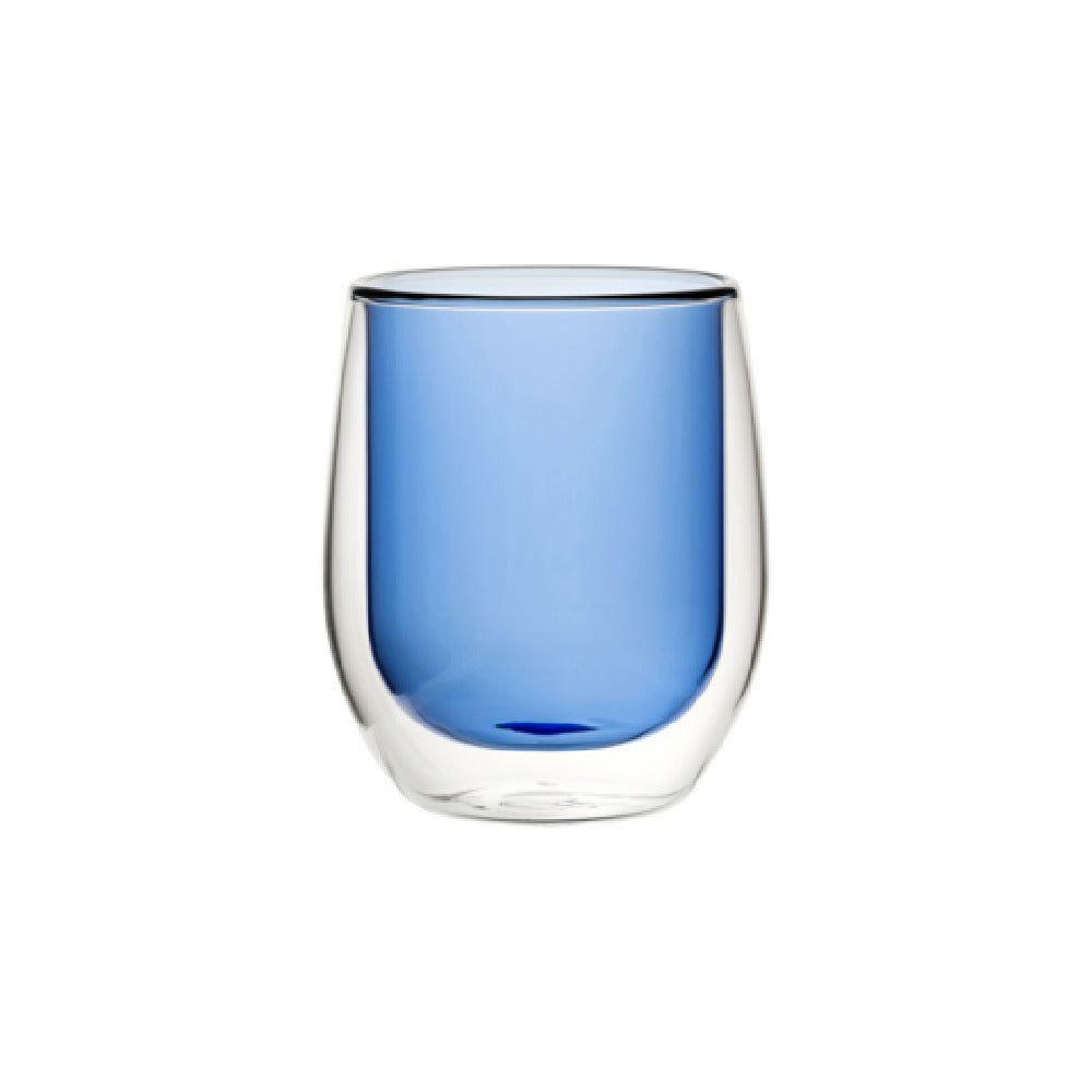 Steelite UR90282 Double Wall Water Glass 9.75 Oz (H 4" M 3-1/2" T 3-1/8" B 2-1/4") Soda Lime