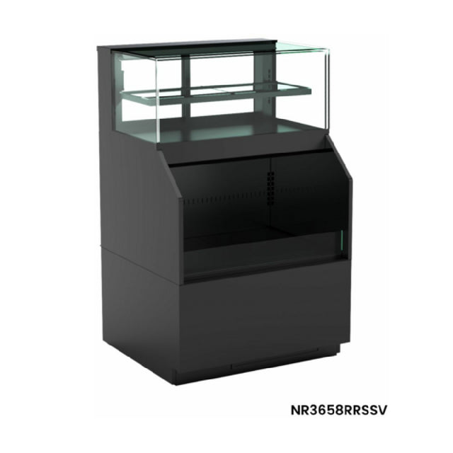 Structural Concepts NR4858RRSSV Reveal® Combination Convertible Service Above Refrigerated Self-Service Case