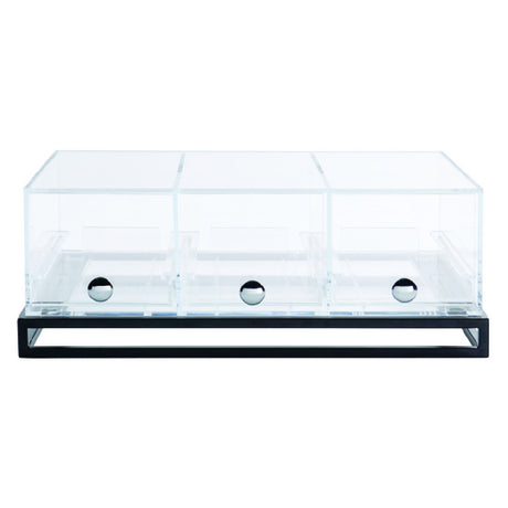 Hubert 47330 - Expressly Hubert® Cerve Collection Pastry Display, 22-8/25”L X 14-23/25”W X 8-19/50”H
