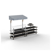 Steelite MGCMLE04MSWW Display Station Mixed Materials (minimum = Case Quantity 1 Per Case) (repack Item)