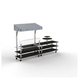 Steelite MGCMLE04MSWW Display Station Mixed Materials (minimum = Case Quantity 1 Per Case) (repack Item)