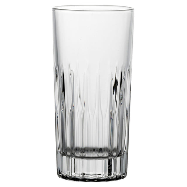 Steelite 6444BW001 Cooler Glass 12-1/4 Oz. (H 5-3/4" M 2-3/4" T 2-3/4" B 2-3/8") Cut Glass