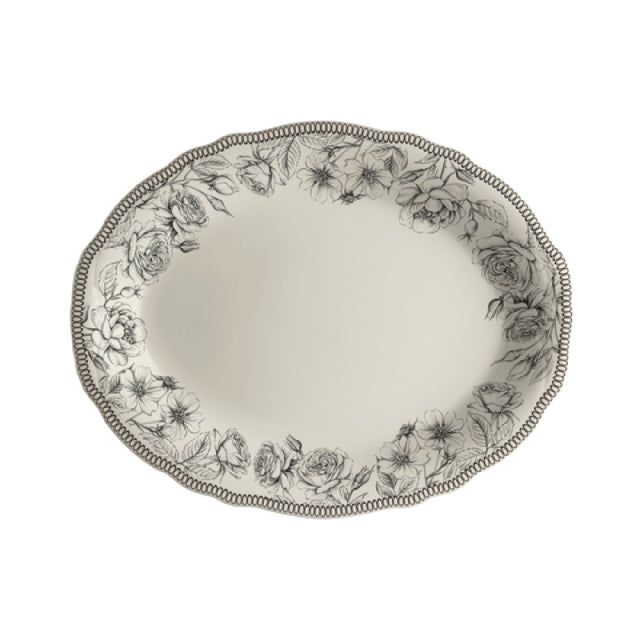 Steelite HL52563872 Oval Platter 10.0" X 7.75" Carolyn