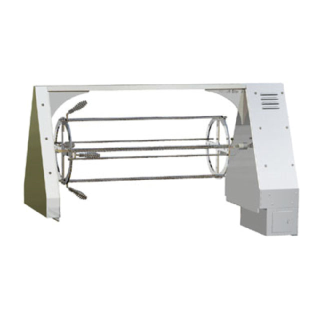 Wood Stone WS-SSR-45 Okanogan Single Spit Rotisserie For Use With The Mt. Saint Helens 45" Broiler