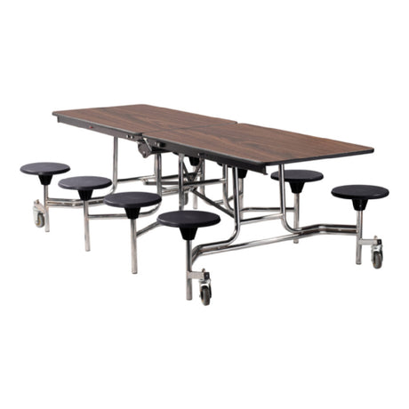 National Public Seating MTS8 NPS® Mobile Cafeteria Table 30"W X 97"D X 29"H