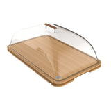 Steelite MGSSCMBM0501 - Mogogo Buffet Solutions, Cheese Tray With Clear Plexiglass Dome Cover For Roll'n Service Cart