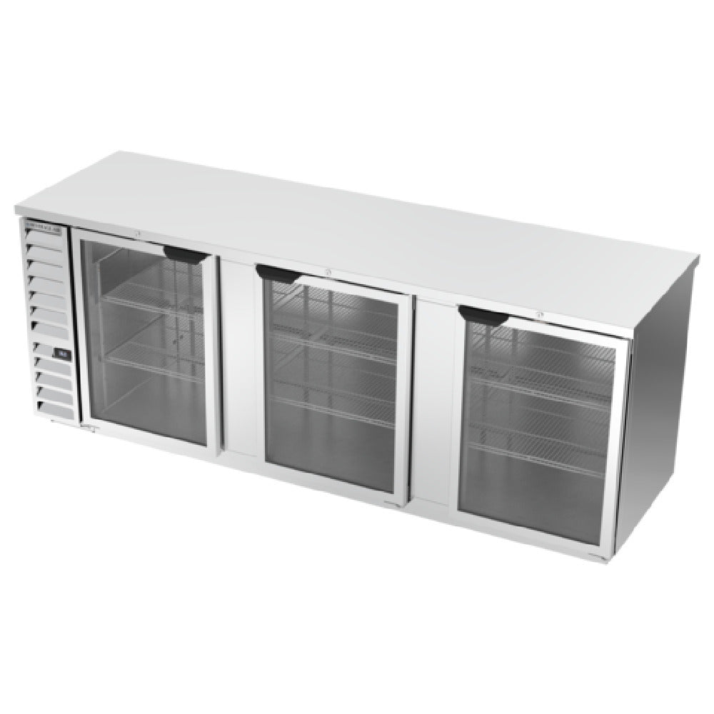 Beverage Air BB94HC-1-FG-S Refrigerated Food Rated Back Bar Storage Cabinet Three-section