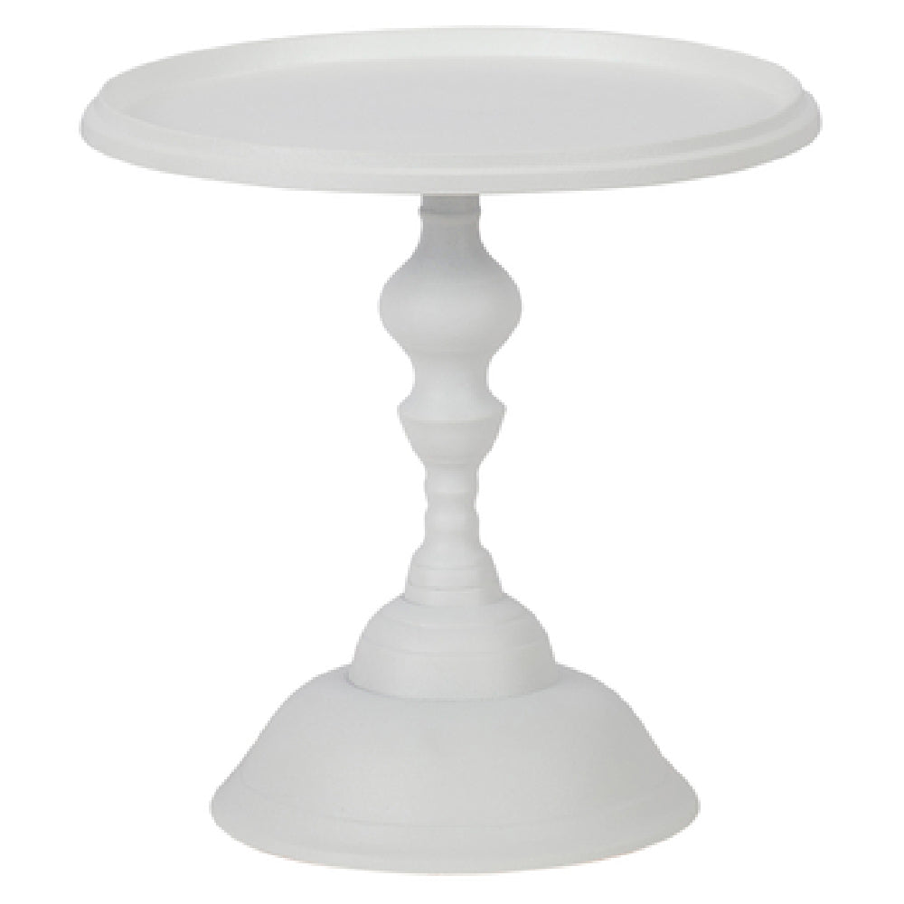 Bon Chef 80170PWHT - Cake Stand, 11-5/8" Dia. X 11-13/16"H, Round