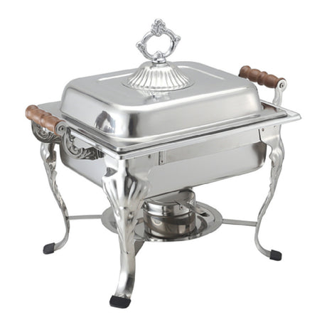 CAC China CAFR-307 Welsh Chafing Dish 4 Qt. Square