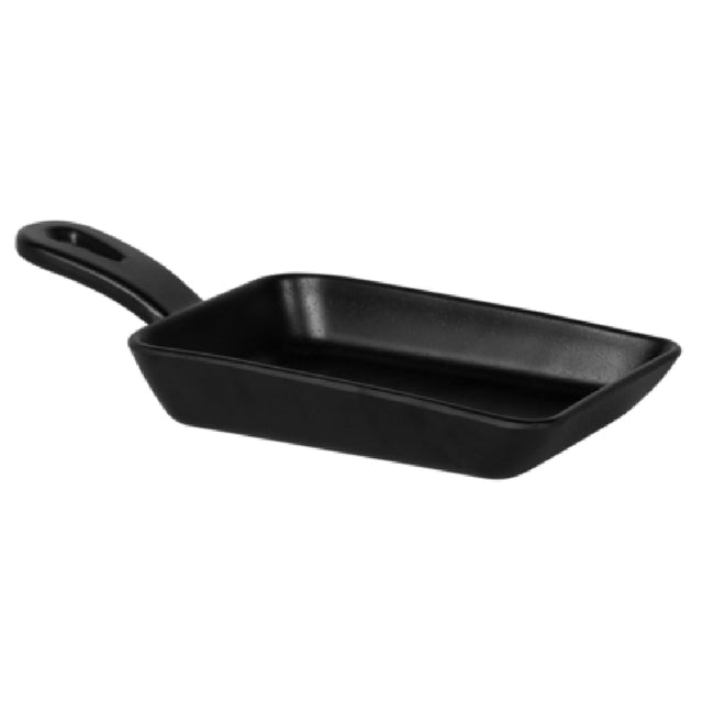 GET Enterprises MFP643-B Elite Global Solutions Melamine Fry Pan 6-5/8" X 4-1/2" X 1-1/8"H