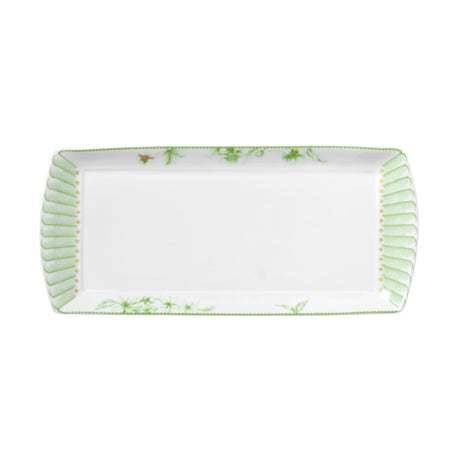 Steelite 82130AND0136 L/S Rectangle Tray 13.375" X 6.0" X 0.75" Hive