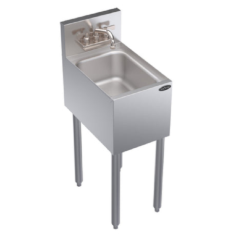 Krowne KR19-1C Royal Series Underbar Hand Sink Freestanding 12"W X 19"D X 36-1/2"H.O.A.