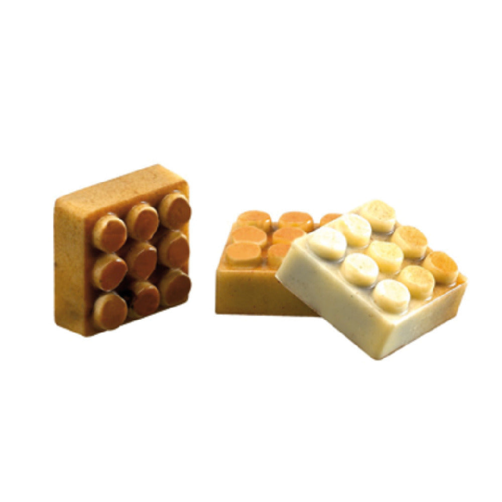 Matfer 383407 Chocolate Mold Lego Pieces 24 Per Sheet