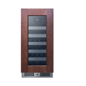 Summit CL155WC1PNR - Undercounter Wine Cellar, Built-in Or Freestanding, 15" Wide