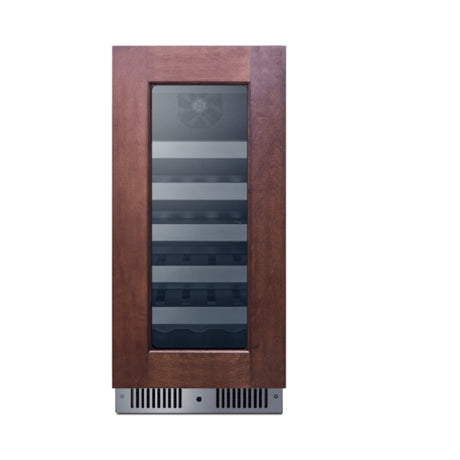 Summit CL155WC1PNR - Undercounter Wine Cellar, Built-in Or Freestanding, 15" Wide