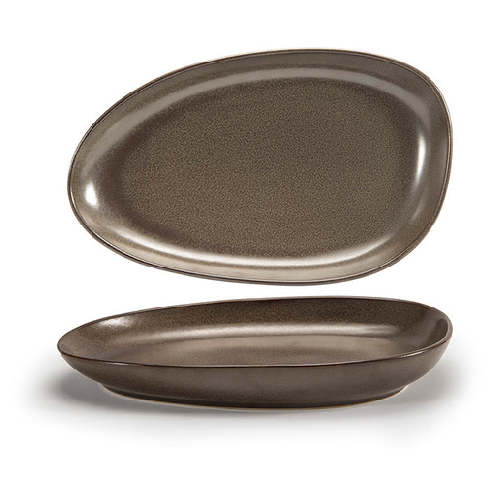FOH DDP062ESP22 Kiln® Plate 11" X 7" X 1-1/2" Oval