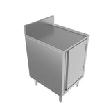 BK Resources UBC-21-W18H Well Series Underbar Cabinet 18"x21" Flat Top With Raised Edge
