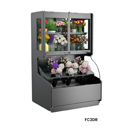 Structural Concepts FC2DR Allure Self-Service Refrigerated Combination Merchandiser