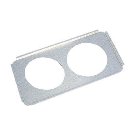 Admiral Craft SAP-88 Adapter Plate With Two 8-1/2" Inset Holes Stainless Steel