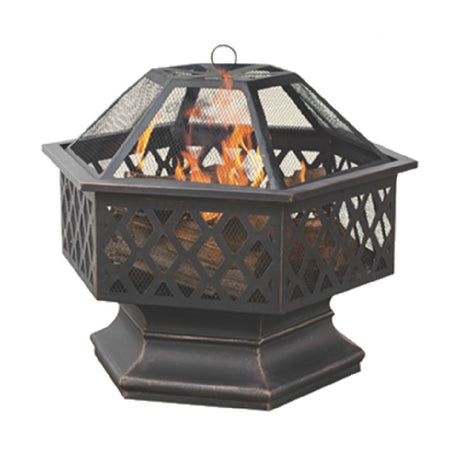 Chef Master WAD1377SP Blue Rhino® UniFlame® Outdoor Wood Firebowl 24" Dia. X 24"H