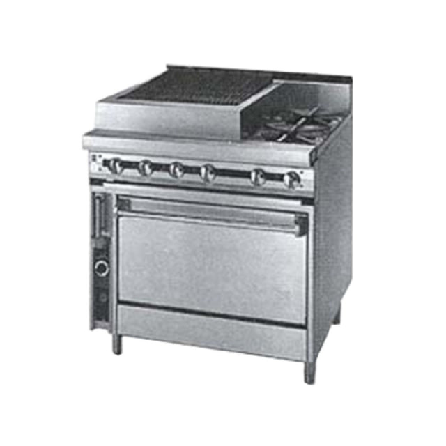 Jade Range JTRH-18B-18WT-36 Titan™ Heavy Duty Range Gas 36"