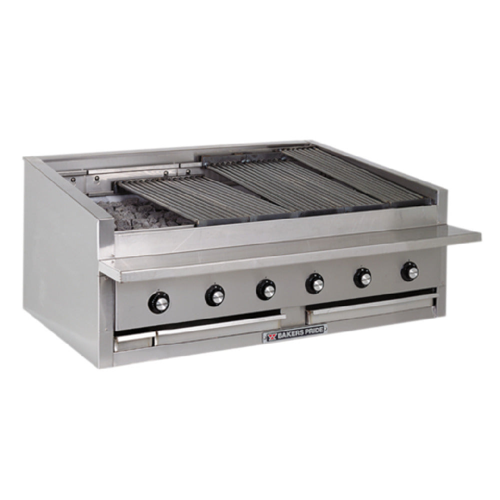 Bakers Pride L-48RS-C_NAT Radiant Charbroiler Countertop Gas