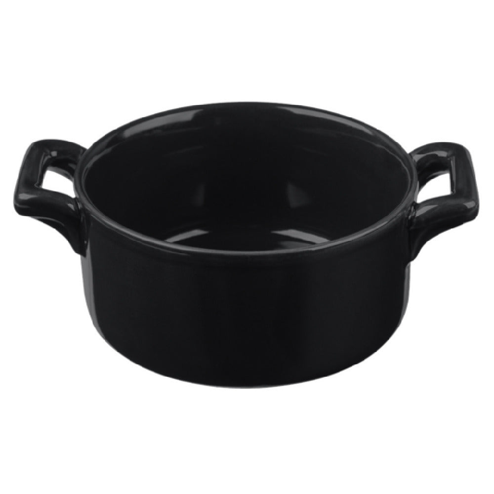 Bon Chef 16000008P-B Cocottes 5 Oz. Round Without Lid Black (case Pack 36)