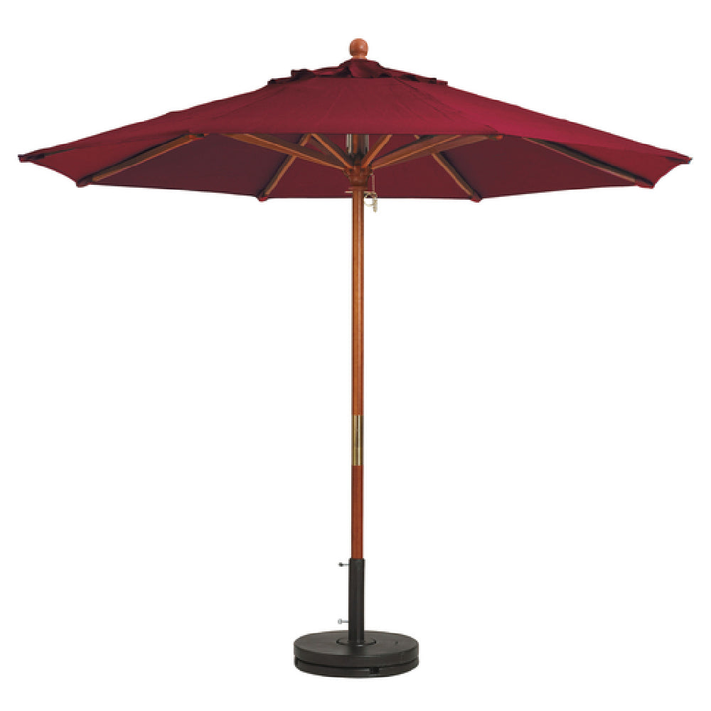 Grosfillex 98912731 Market Umbrella 9 Ft Round Top