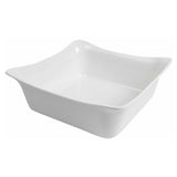 Bauscher Hepp T3324 - Fleur Collection Deli Crock, 2-5/8 Qt., 9-1/2"L X 9-1/2"W X 3-1/2"H