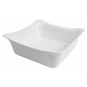 Bauscher Hepp T3324 - Fleur Collection Deli Crock, 2-5/8 Qt., 9-1/2"L X 9-1/2"W X 3-1/2"H
