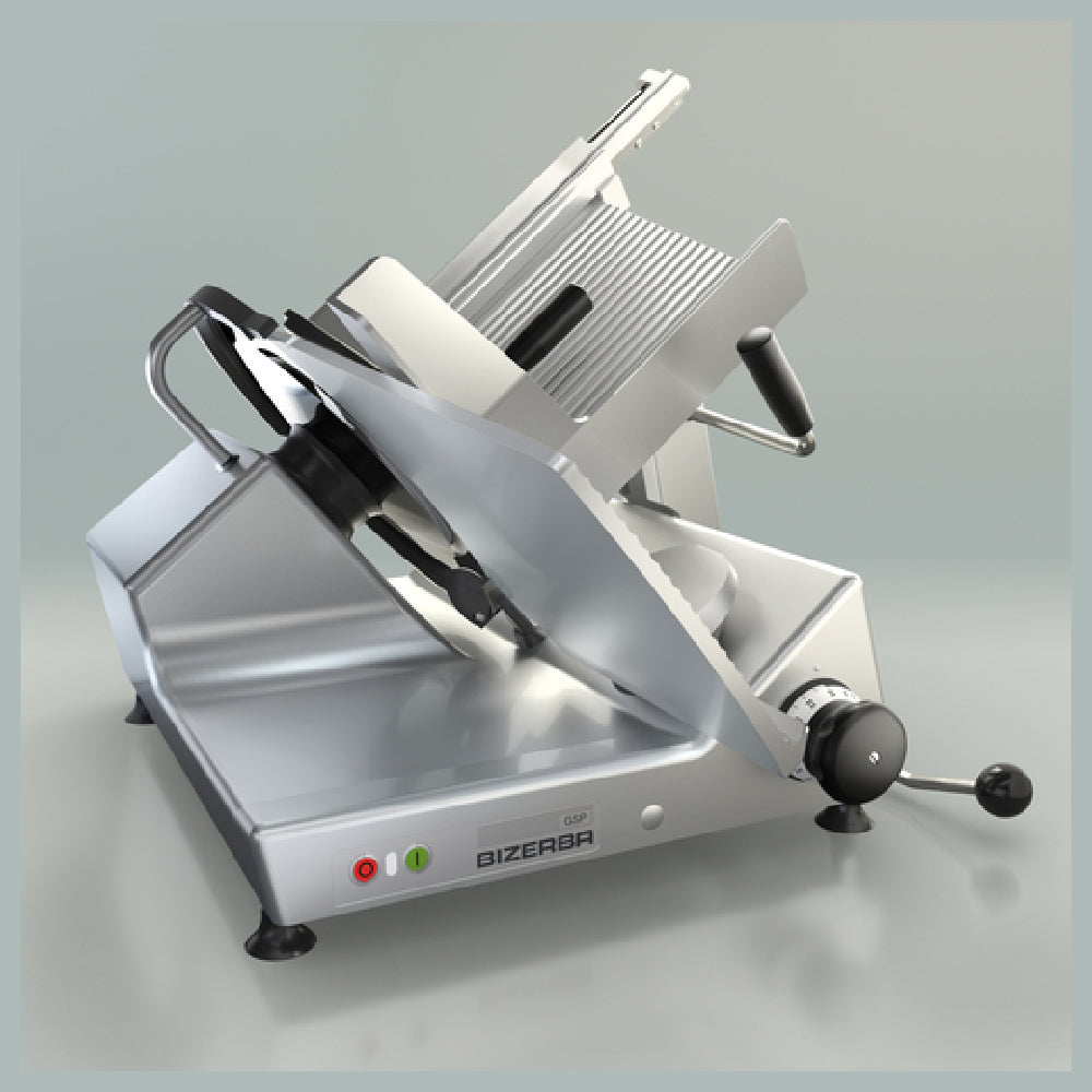 Bizerba GSP H I 150-SLI Manual Heavy Duty Illuminated Safety Slicer Hygienic Senior Living Industry Design