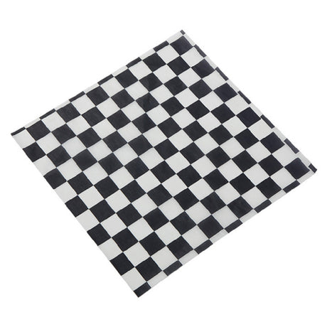 American Metalcraft PPCH1B Fry Paper 12" X 12" Black Checkerboard (1000 Each Per Pack)