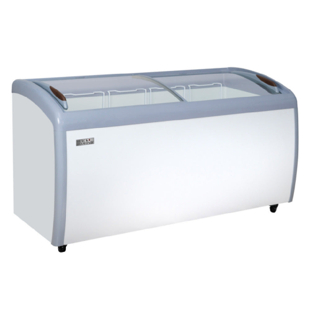 Admiral Craft BDCF-15-CG - Black Diamond Chest Freezer, 60-1/4"W X 26-4/5"D X 33-1/2"H Overall Size