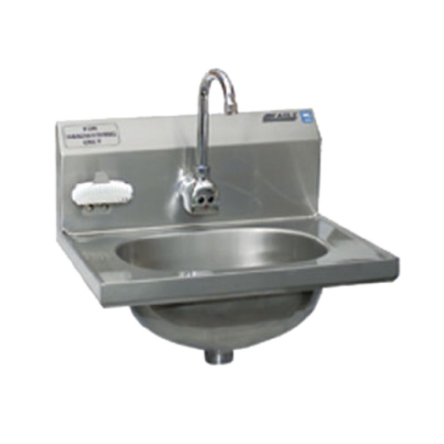 Eagle HSA-10-FE-B-NB-MG Hand Sink MICROGARD® Wall Mount