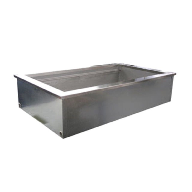 Delfield N8043 Drop-In Ice Cooled Cold Pan 43-1/2" W X 26" D (3) 12" X 20" Pan Size