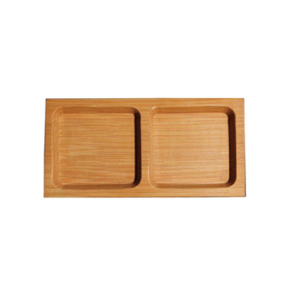 Town 31290/CS Sauce Dish/Sushi Sampler (4) Piece Set Bamboo (packed 6 Sets Per Case)