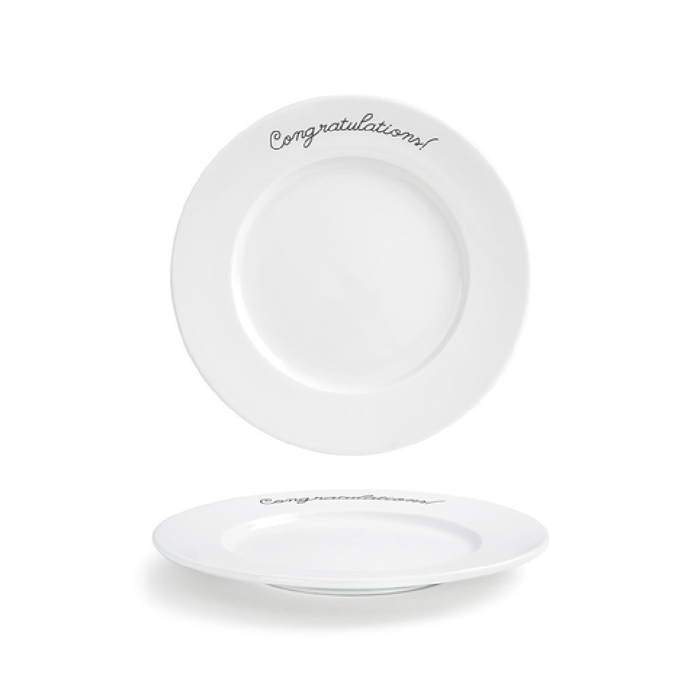 FOH COS062WHP21 Celebration Monaco Plate 10-1/2" Dia. Round