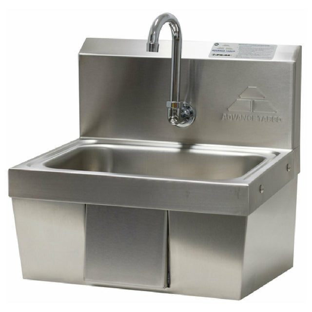 Advance Tabco 7-PS-44 Hand Sink Wall Mounted 14" Wide X 10" Front-to-back X 5" Deep Bowl