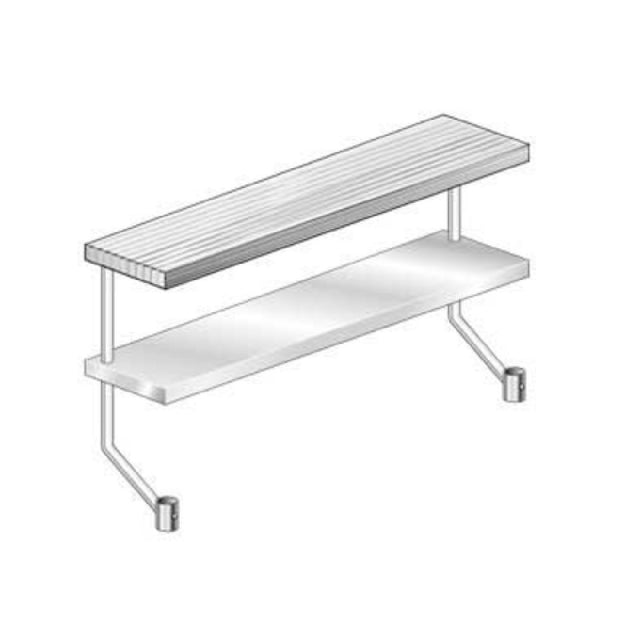 AERO Manufacturing APS-824 Plate Shelf 24"W X 8"D 18/430 Stainless Steel